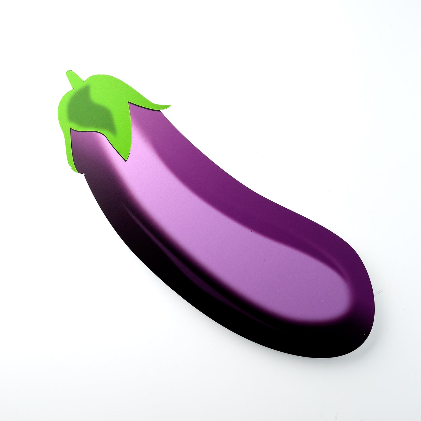 Printed Emoji Sign- Eggplant