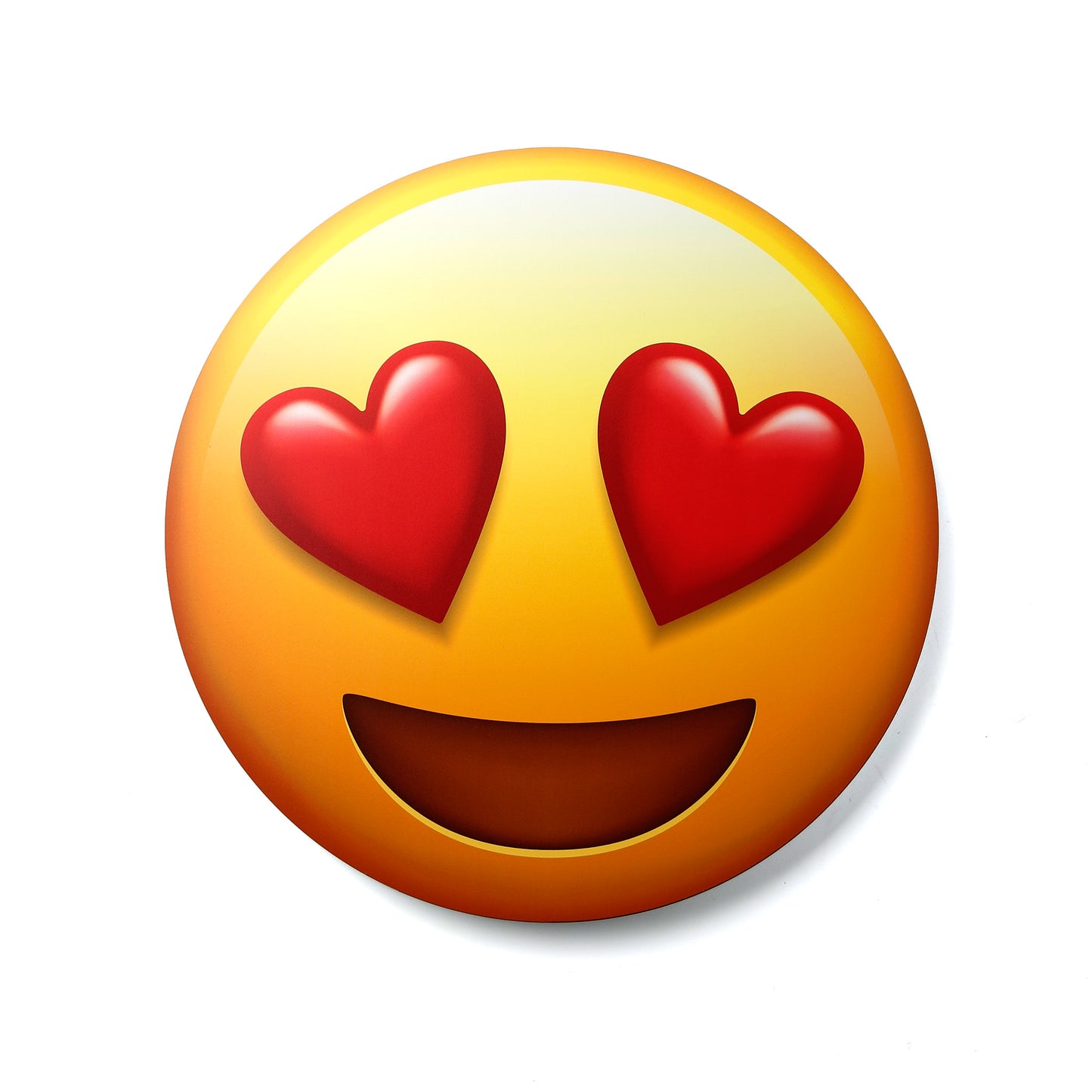 Printed Emoji Sign- Heart Eyes