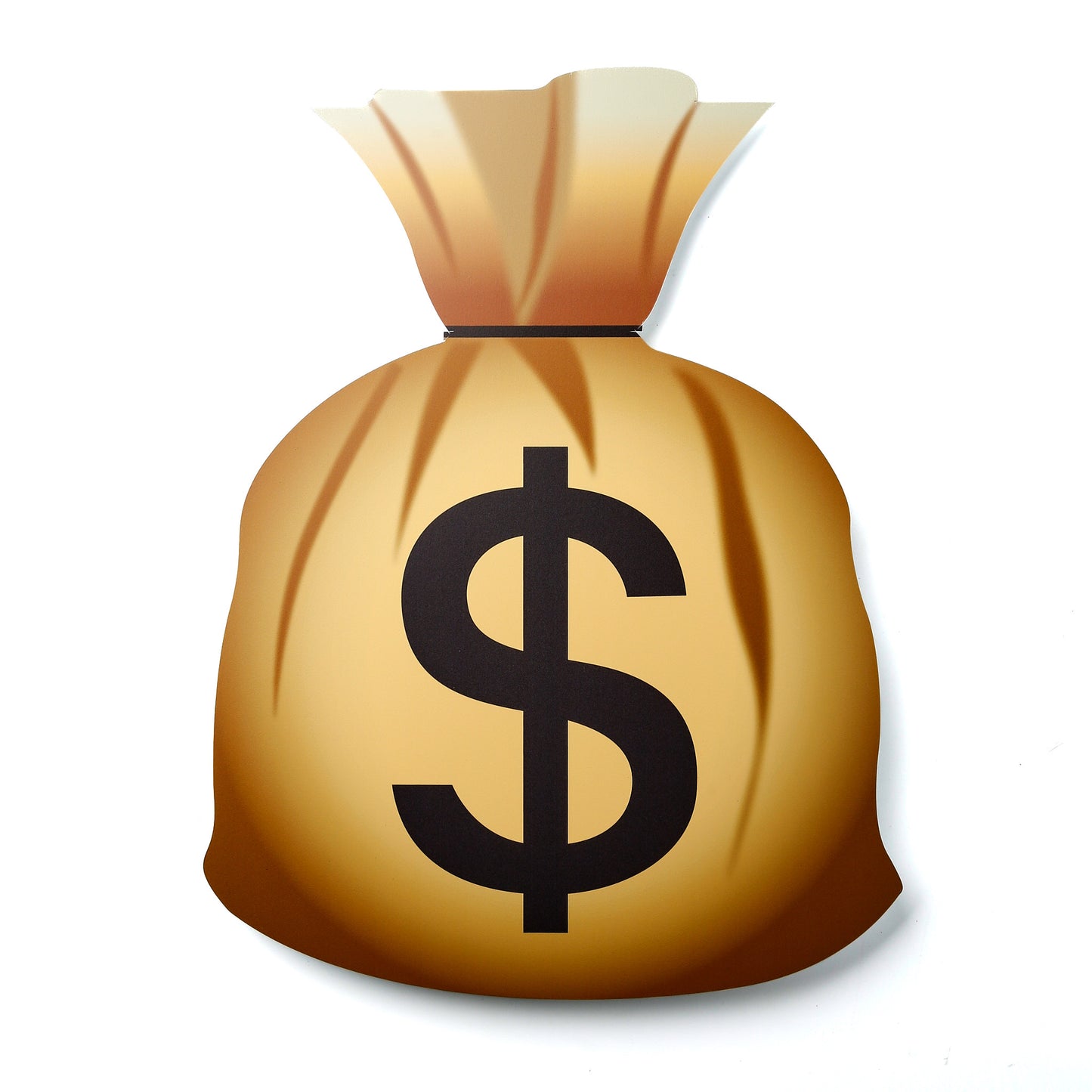 Printed Emoji Sign- Money Bag