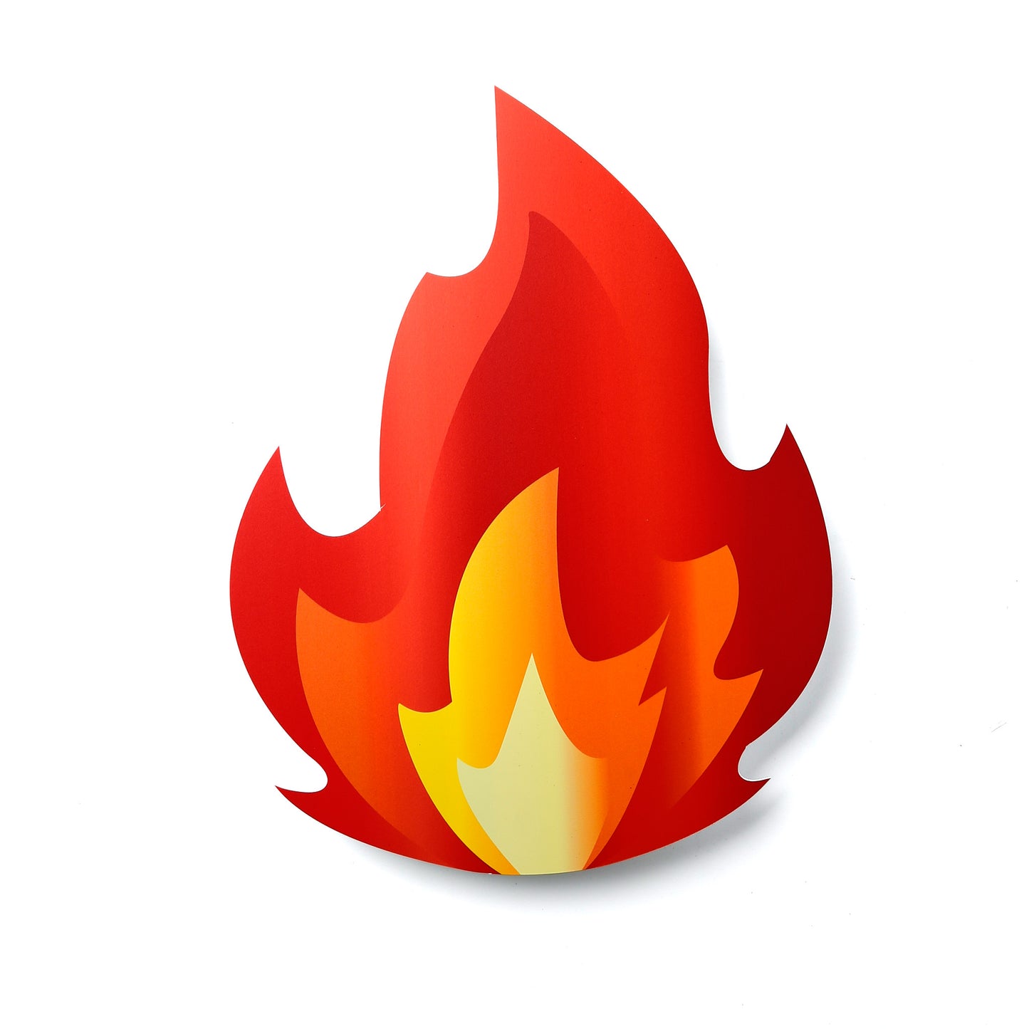 Printed Emoji Sign- Flame