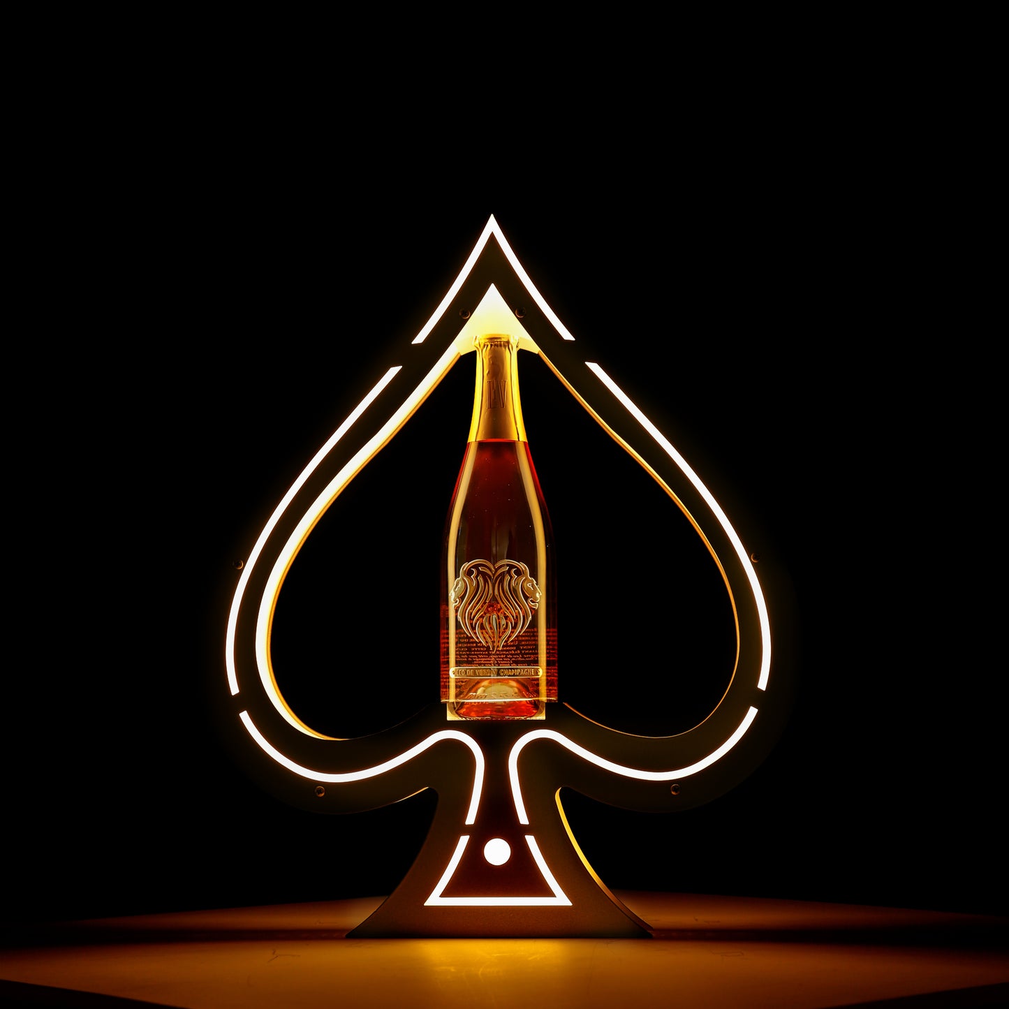 Universal Light Up Bottle Presenter- Spade