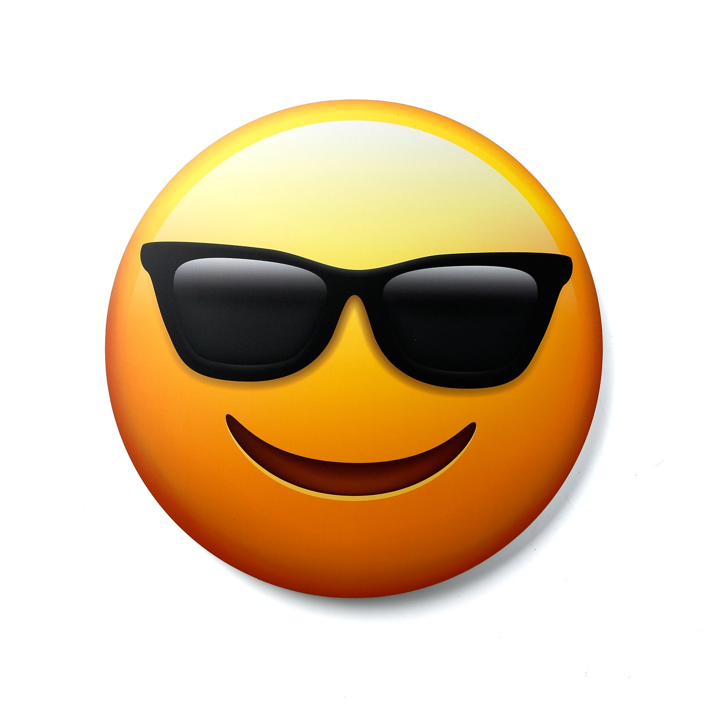 Printed Emoji Sign- Sunglasses Head