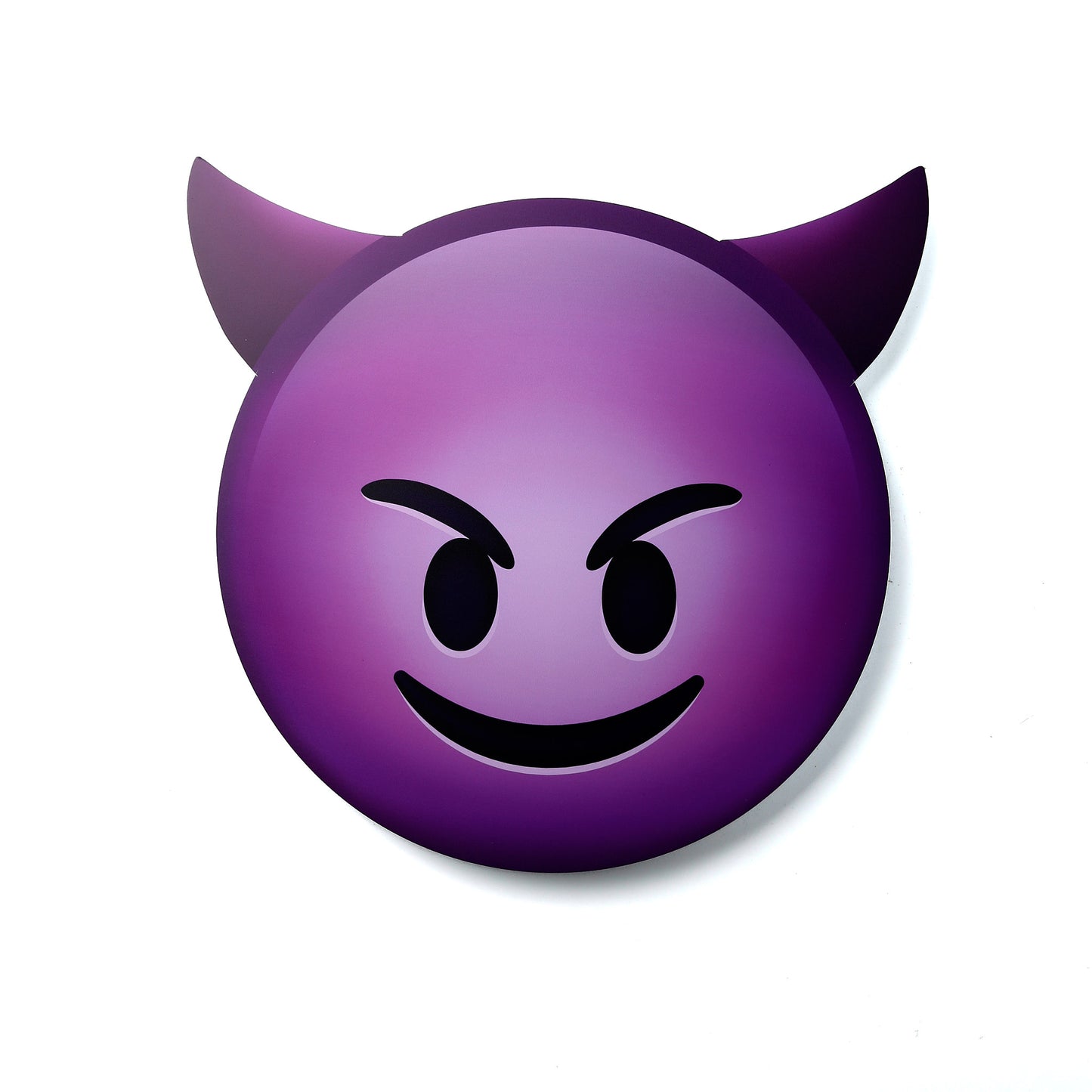 Printed Emoji Sign- Devil Head