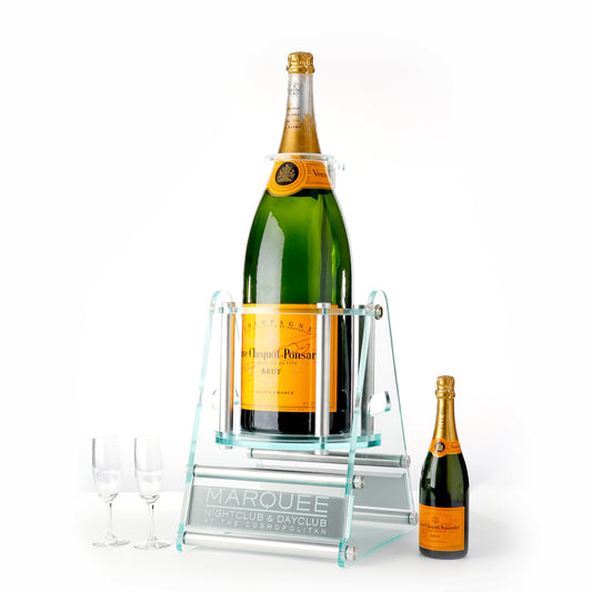 Large Format Champagne Pouring Cradle