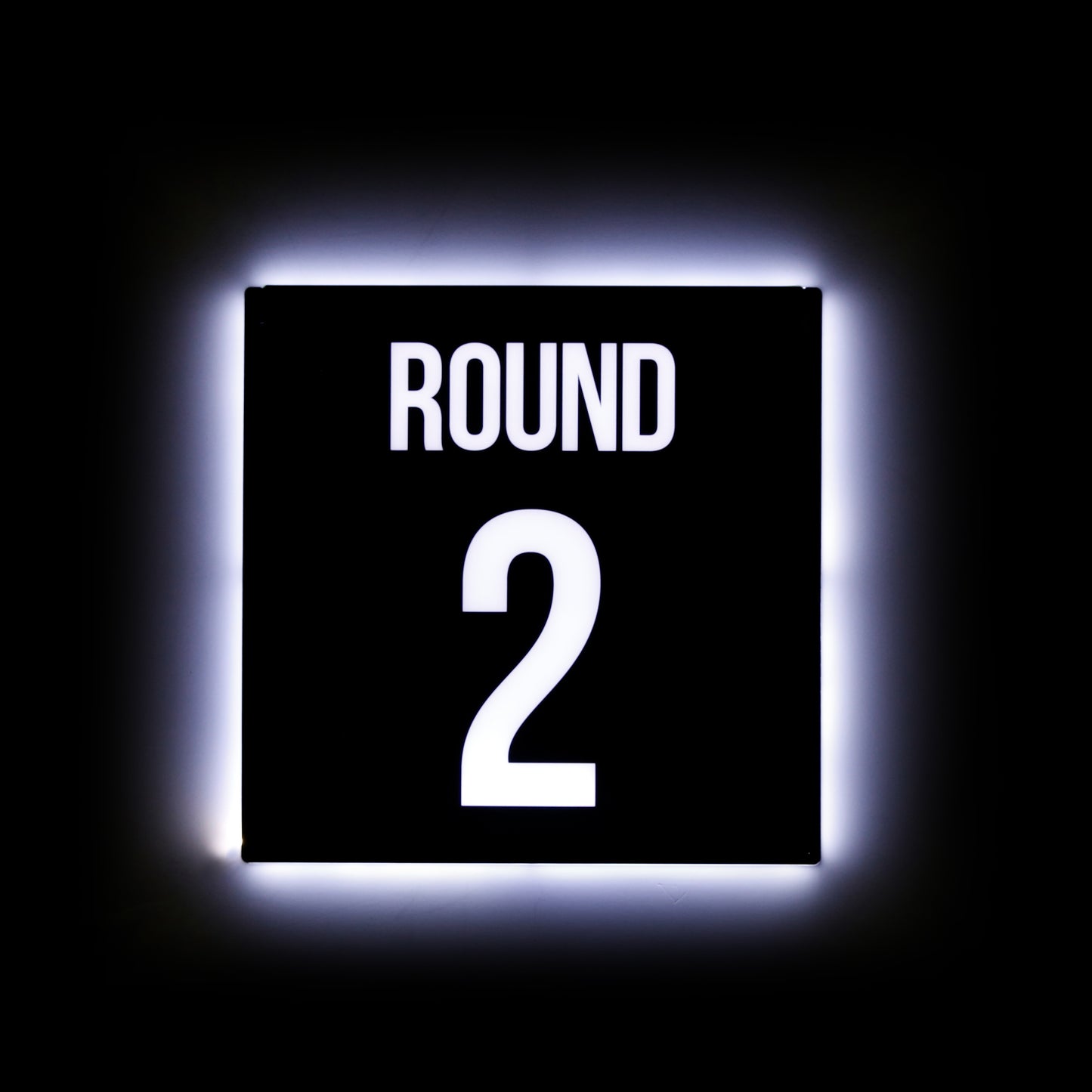 Ultra Thin Light Up Bottle Service Sign- Round 1-3