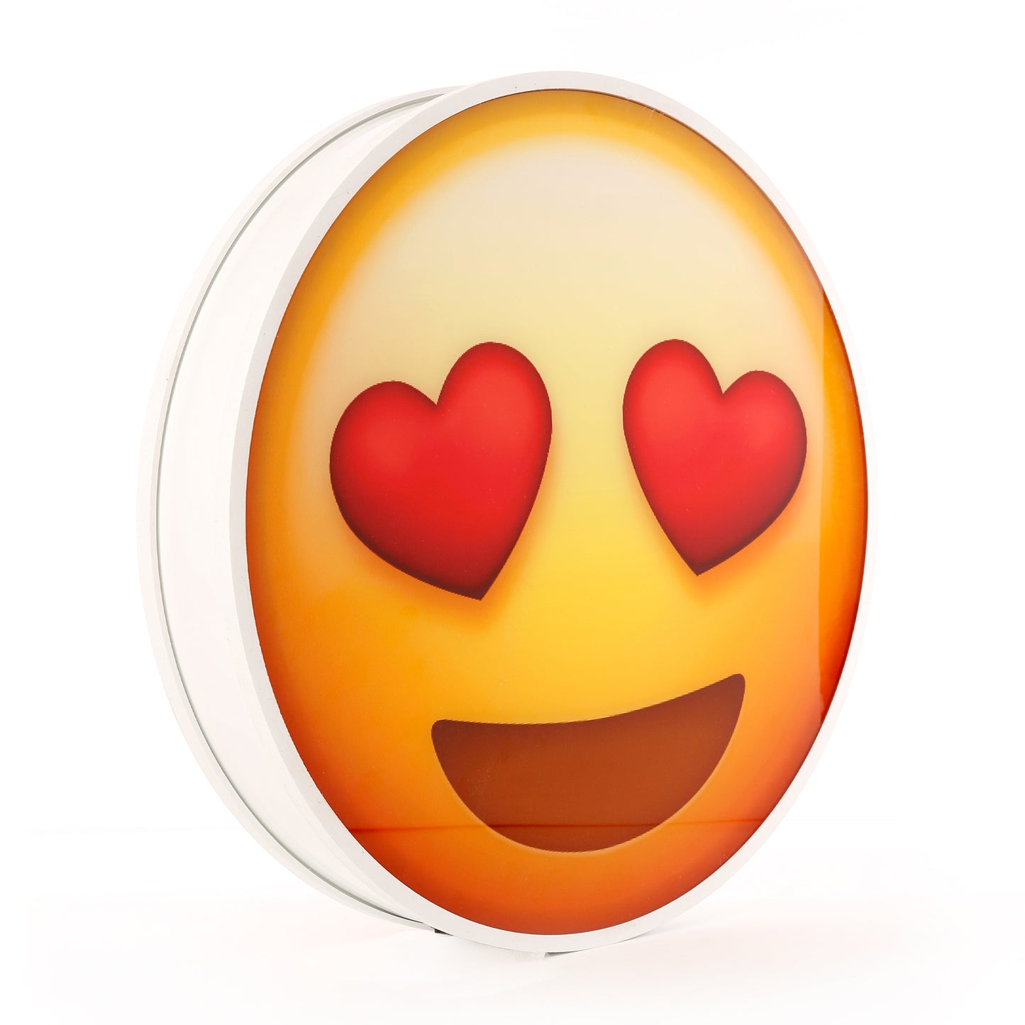 Premium Emoji Light Up Prop- Heart Eyes