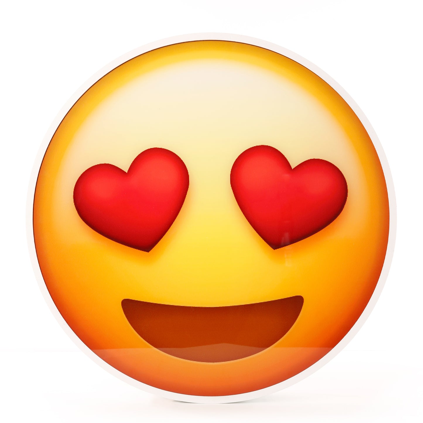 Premium Emoji Light Up Prop- Heart Eyes